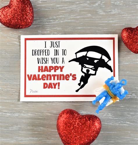 create a fortnite inspired valentine's card